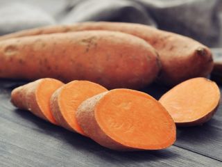 Sweet potato in 6/18 kg boxes and BB 80/150g,