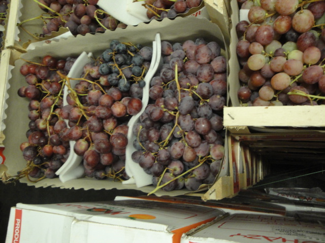To sell wholesale quantities of Red Globe Grapes packed 7 kg in wooden boxes