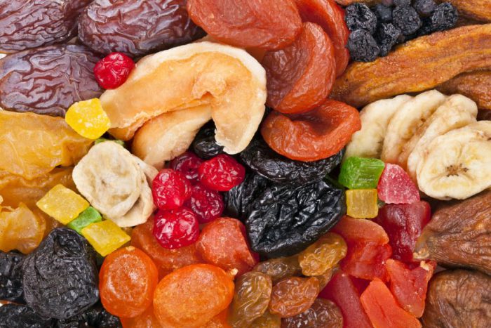 They sell dehydrated fruits to a controlled dehydrator