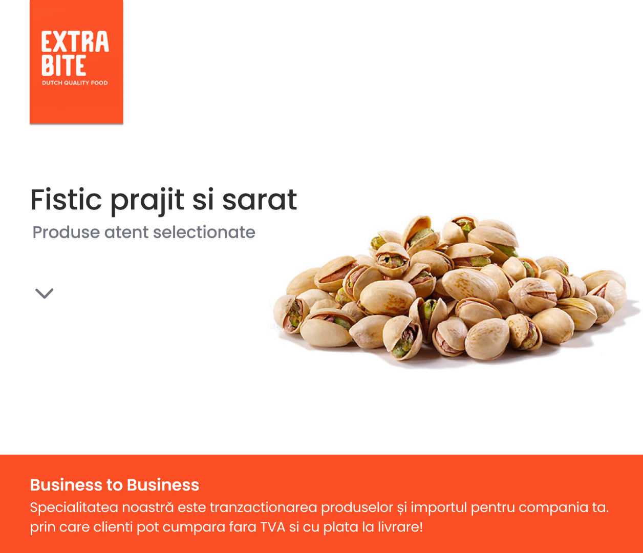 Extra Bite - Business to Business, Our specialty is product trading and import for your company