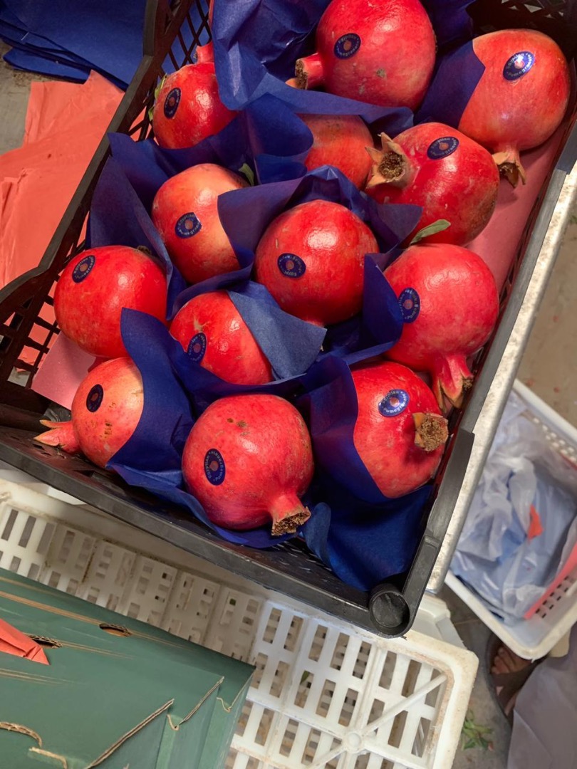Hello, I have for sale pomegranates quantities of trucks Fruit come from Tunisia :)