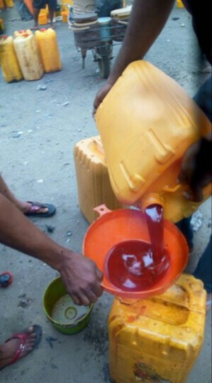 Palm produced Red Oil