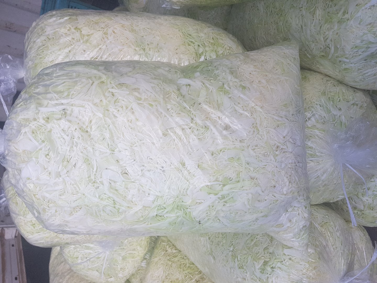 Fresh planed cabbage for sale