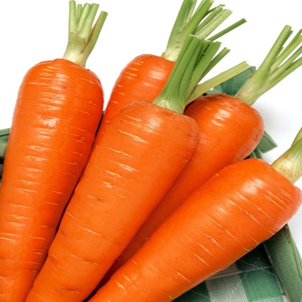 First of all, carrots are fiber, which creates a long feeling of satiety and stimulates digestion