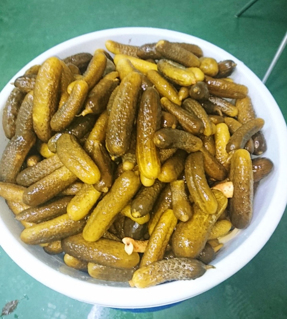 Hello, I have to sell pickled cucumbers in barrels, no preservatives, proven recipe!