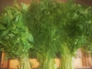 I buy parsley, duck