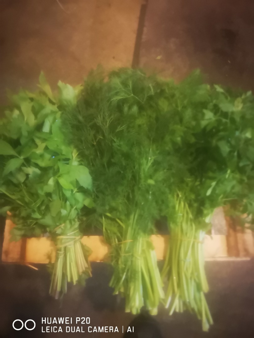 I buy parsley, duck
