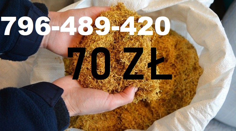 I will sell Cheap tobacco PLN 70 per 1 KG Shipping PLN 25 Always by mail Tobacco the same as in the store! Promotion for cheap tobacco - order 5 kg of tobacco