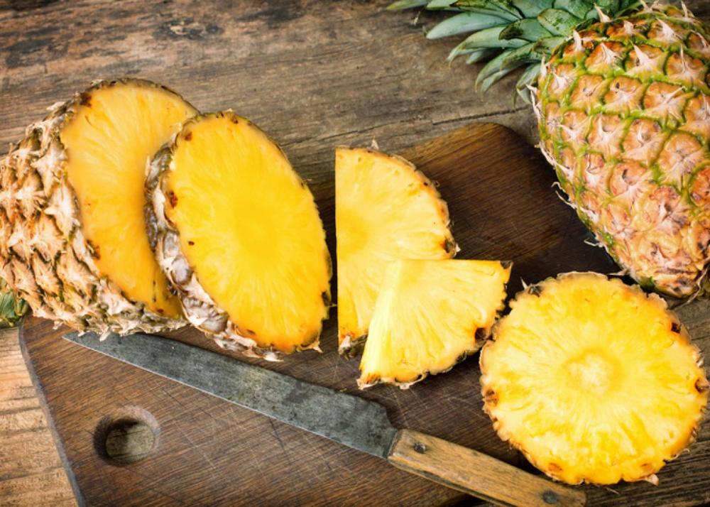 Vietnamese Pineapples Pineapples are tropical fruit that are rich in vitamins, enzymes and antioxidents