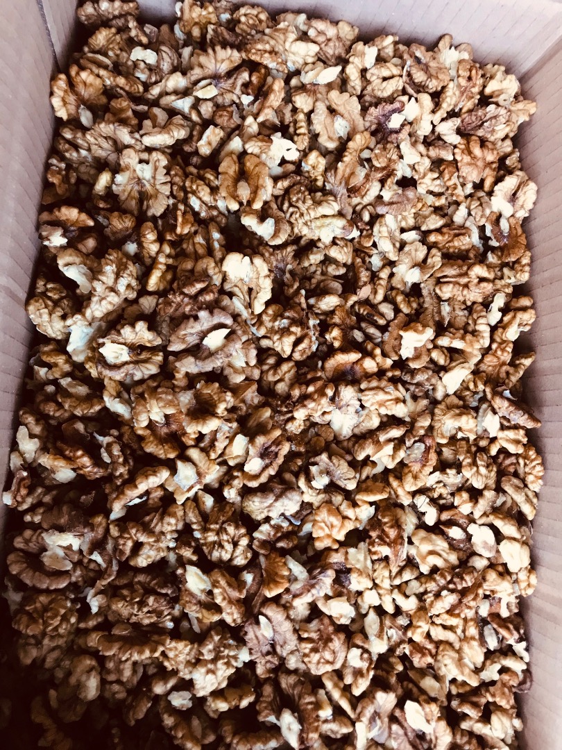 Hello, I will sell shelled walnut, about 3-5 tons
