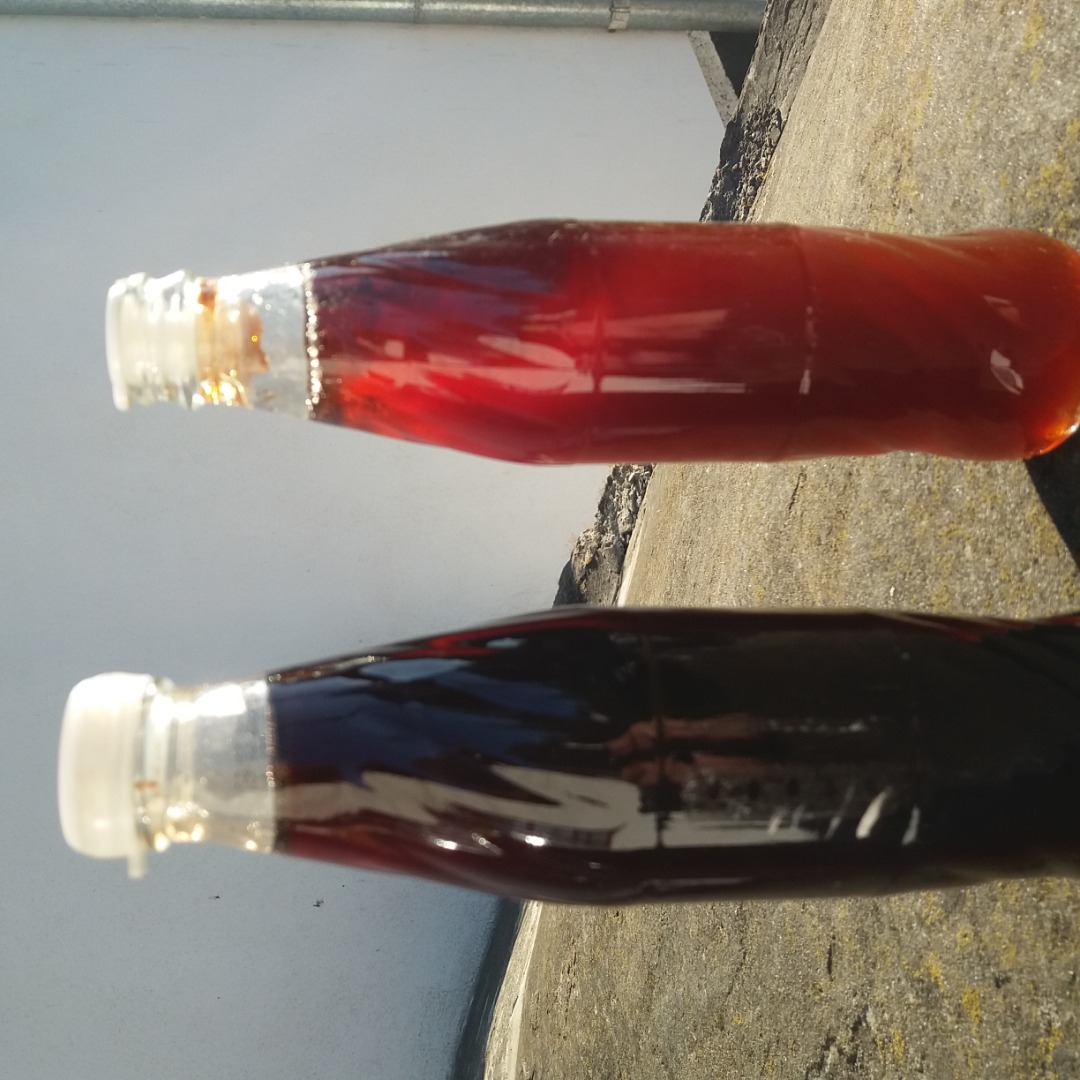 They take orders only on the number: Raspberry syrup 100% natural, from the production of own raspberries