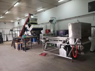 Hello, we cordially have machines for sorting garlic, blueberries,