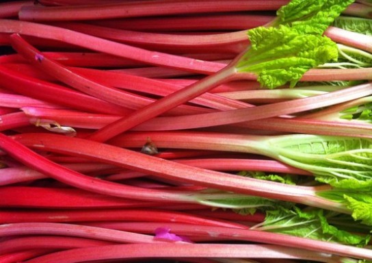 I will buy rhubarb
