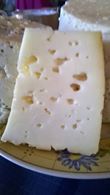 We sell 100% rennet cheese from goat's milk