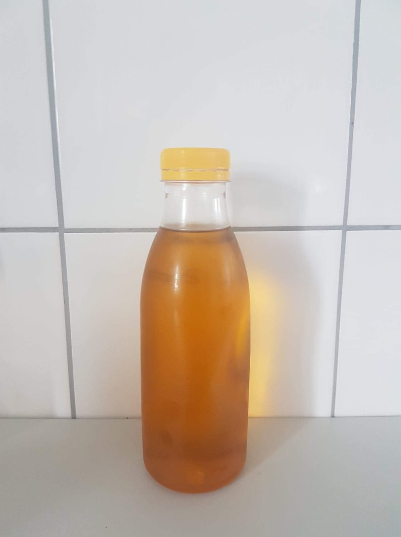 Rapeseed oil straight from the compressor