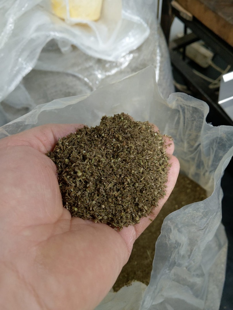 about 5 tons of Organic Cannabis Sativa L inflorescence Fibrol79 THC