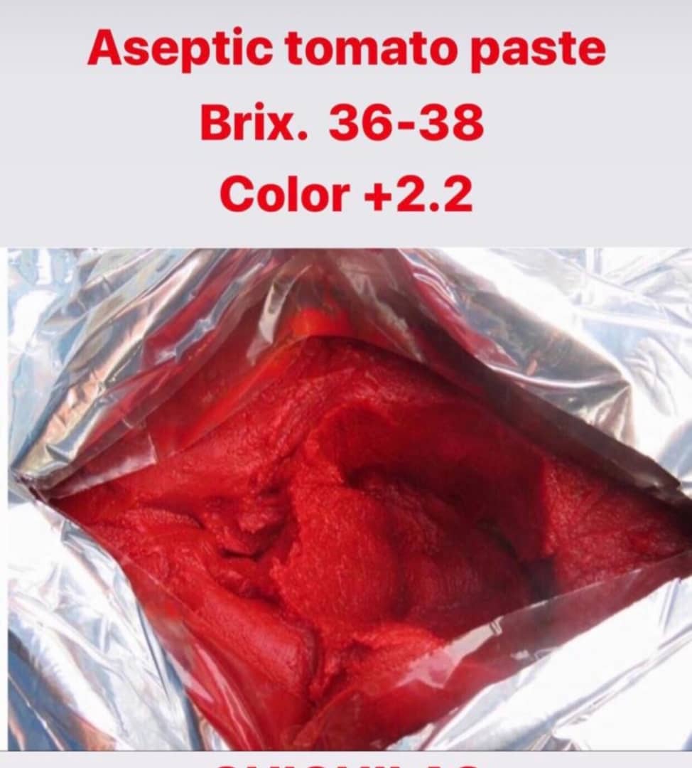 I OFFER THE DELIVERY CONCENTRATE TOMATO BRIX 36-38 from Iran