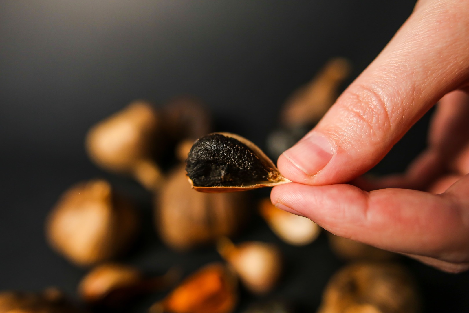 We sell retail and wholesale black garlic (fermented) from the producer Price for 1 package - 60 grams (3 pieces), from 1 kg price negotiable With the duchess'