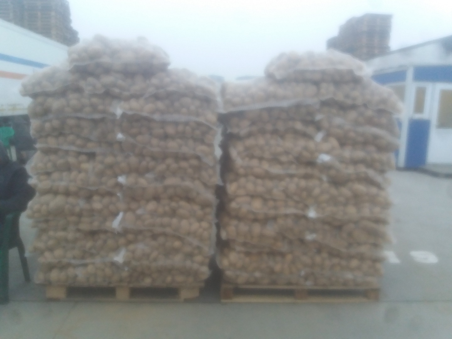 I am selling potatoes imported from Germany France