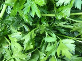 I will sell parsley, a beautiful dark green leaf.