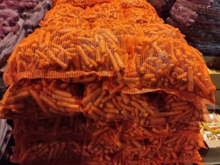 I will sell carrots, second-class beetroot for fodder. Packed