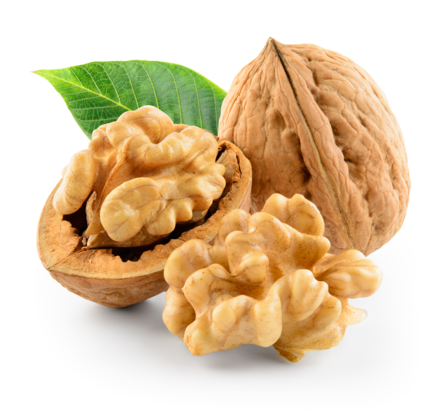 We buy whole and peeled walnuts