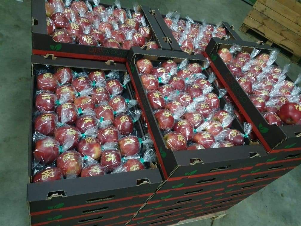 Christmas apples! I will sell laser-engraved occasional apples with any inscription, graphics, logo
