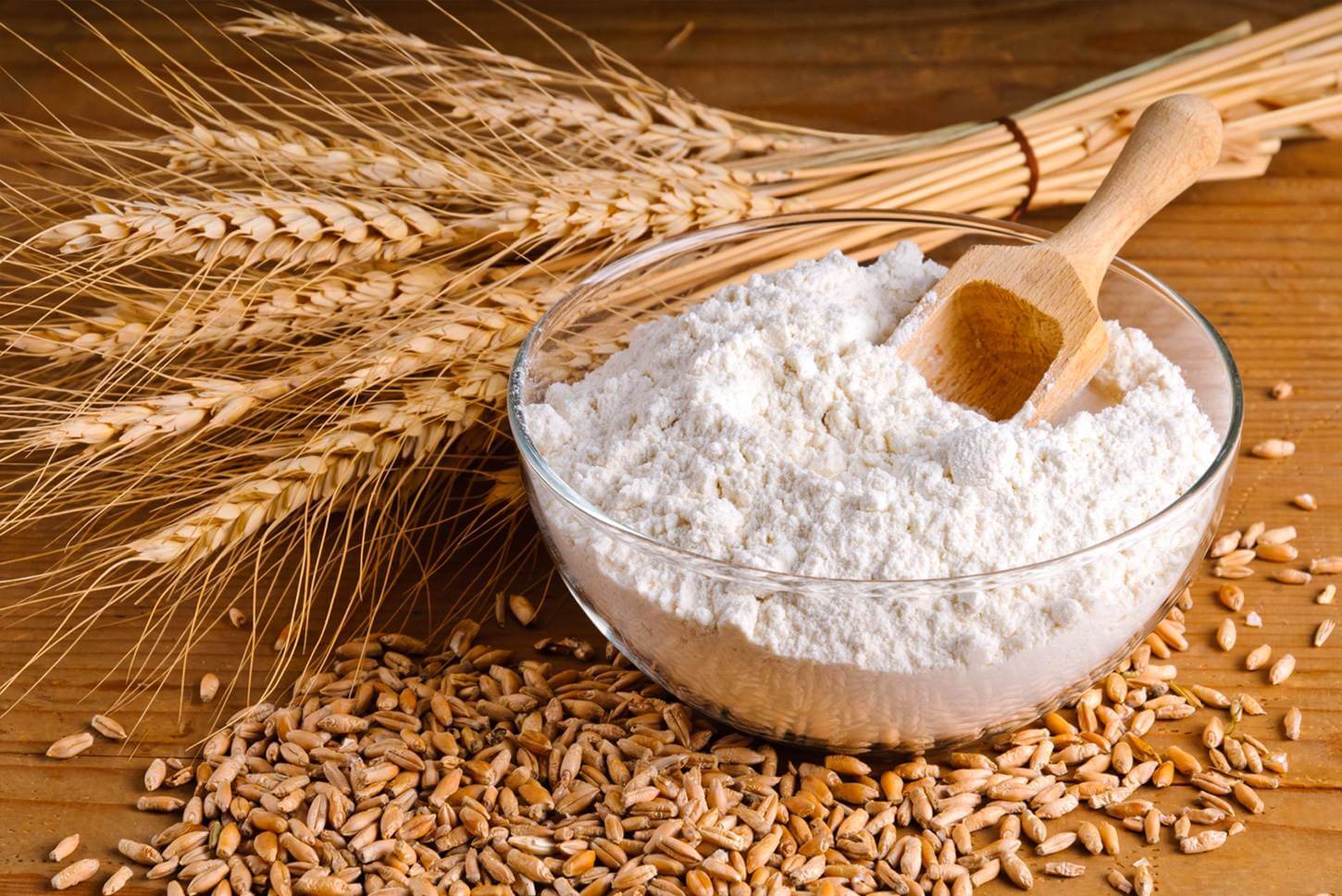 Country of origin - Ukraine Premium quality, non-GMO flour packaging - 25 kg, 50 kg Color - white 58-59 EU with a yellow tinge (it is also only white) Moisture