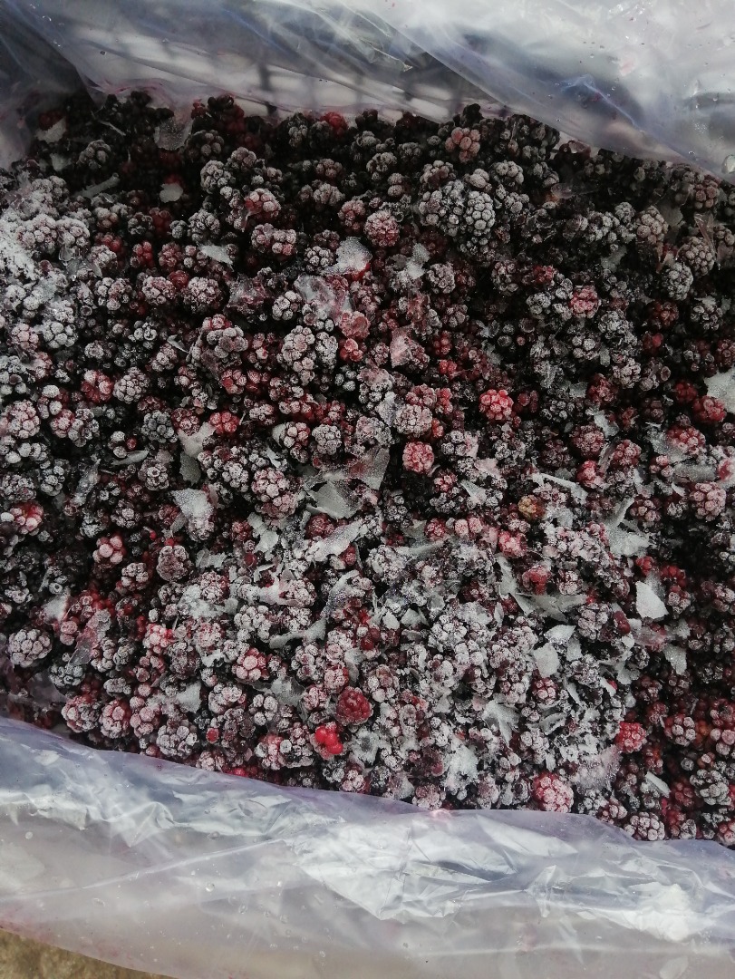 frozen blackberries and frozen strawberries, frozen fruits frozen figs frozen quince for jams and ice cream and distilleries