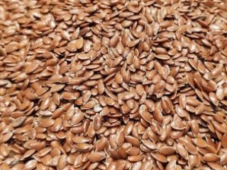 I buy all year round: - brown flax, golden