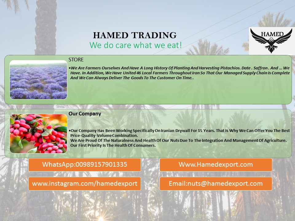 We Are Farmers Ourselves And Have A Long History Of Planting And Harvesting Pistachios