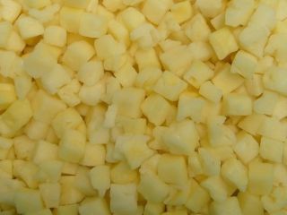 IQF fruit for sale. Pineapple, mango, passion fruit, papaya,