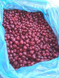 Cherries pitted, frozen, packaging 10 kg, carton