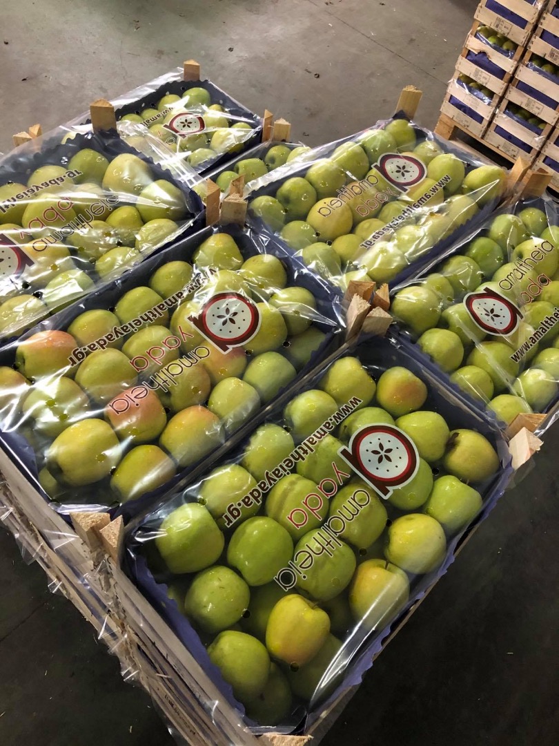 Available Golden Delicious - 1st class, any type of packaging