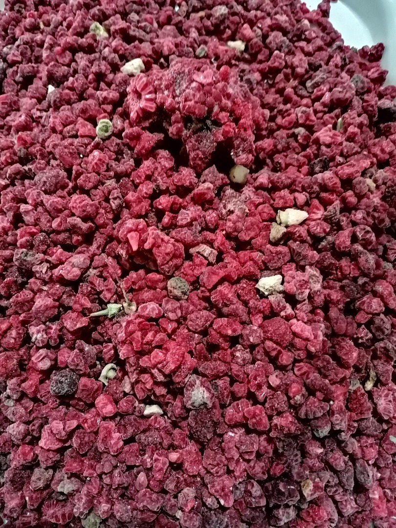 Malina mrożona tłoczenie, cena 4,2euro/kg, opakowanie worek 25kg