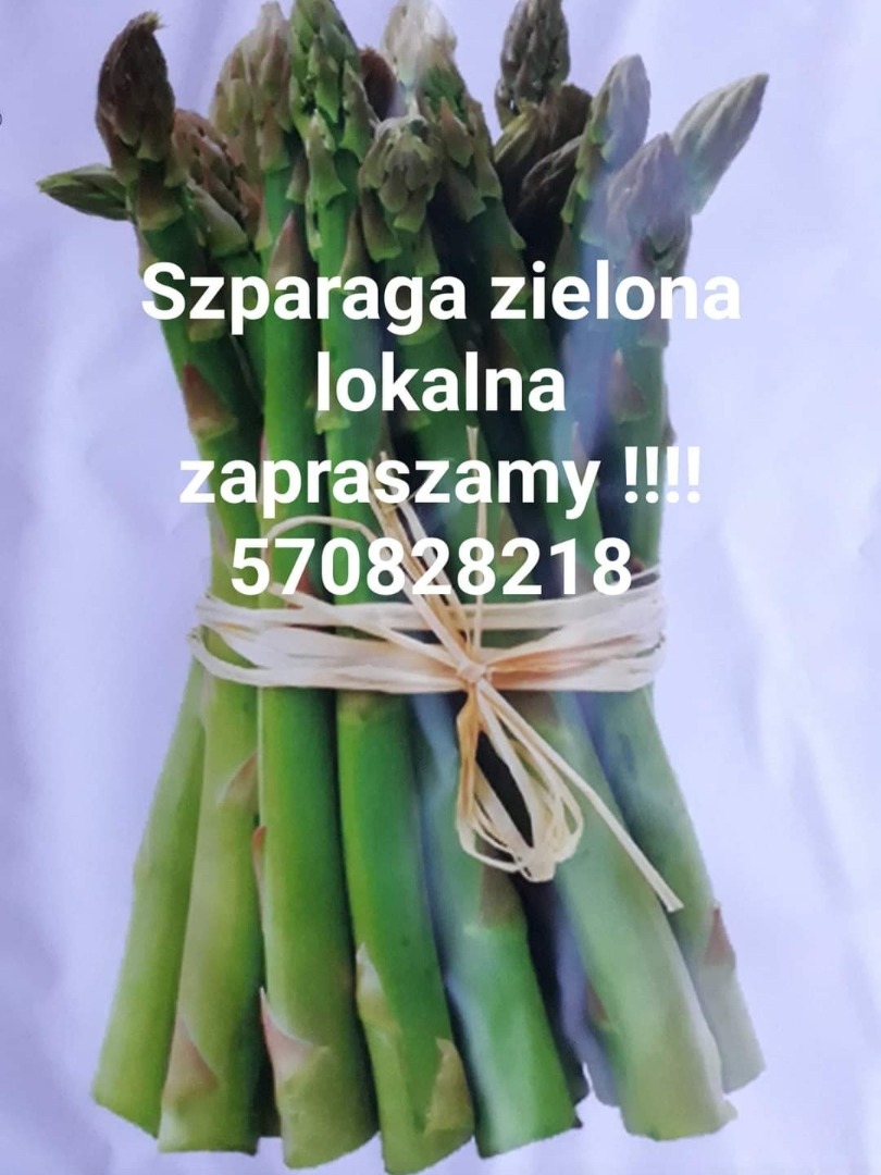 I will sell fresh green asparagus