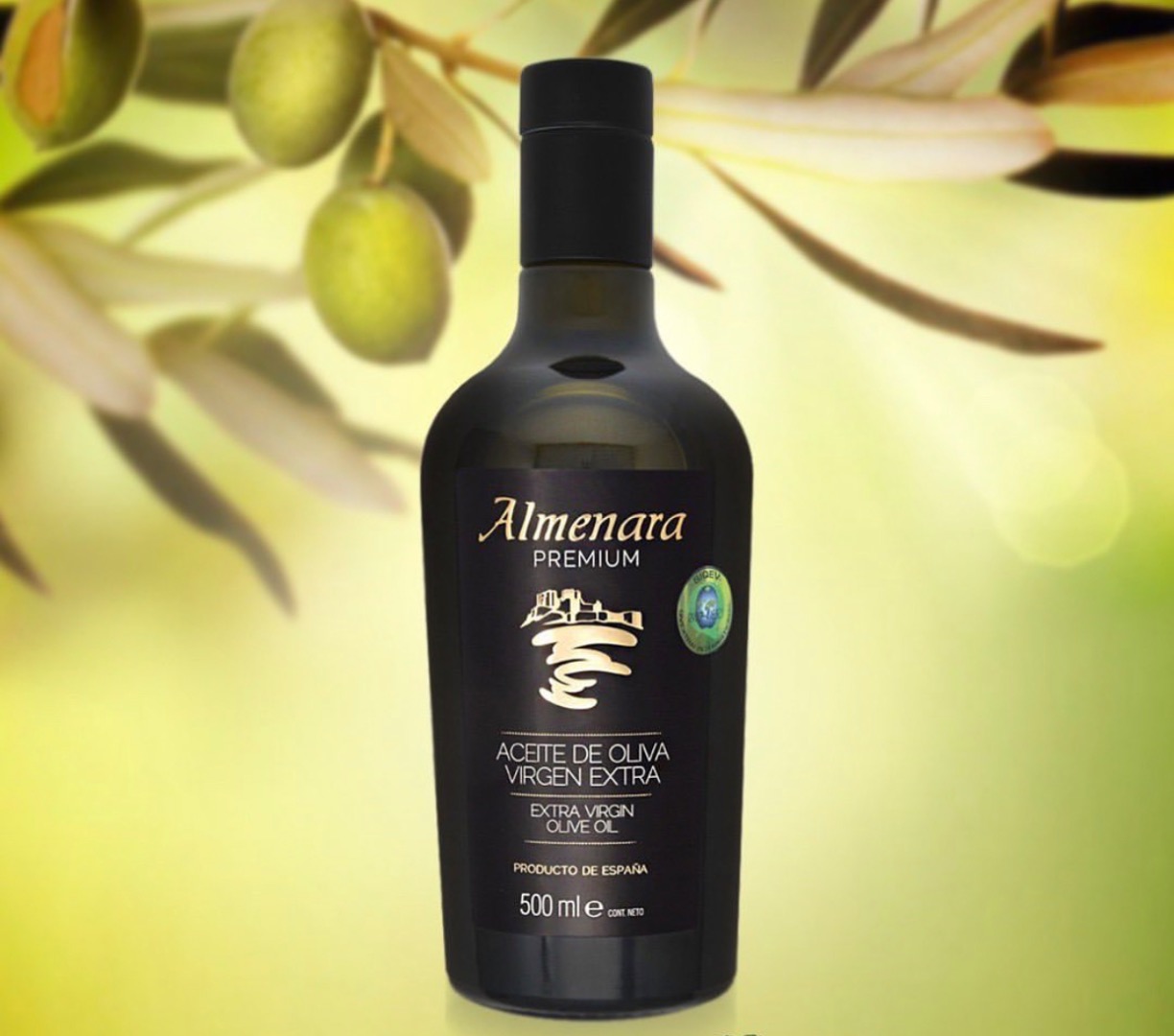 Almenara premium extra virgin olive oil from Spain pack of 12 bottles of 500ml-72 € pack of 12 bottles of 250 ml - 45 € Contact whatsapp or viber