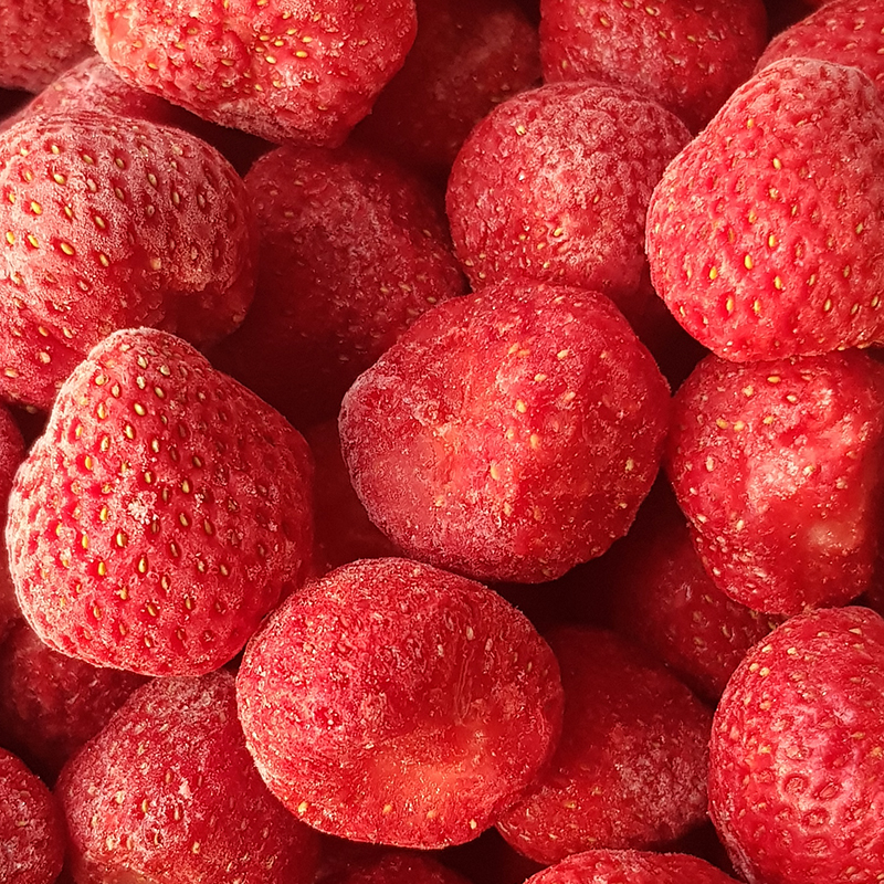 Frozen strawberries