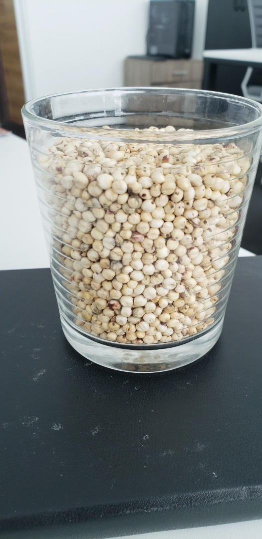 We offer white sorghum of own production