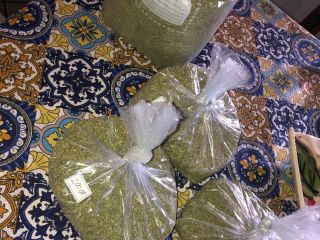 Organic oregano shelled 1,200 kg left