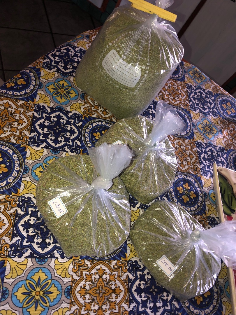 Organic oregano shelled 1,200 kg left