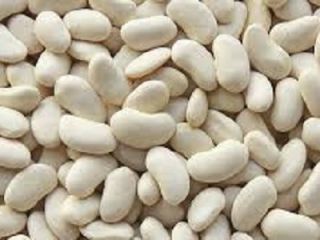 The processor buys beans of white varieties in bulk.