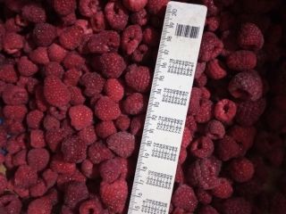 In stock raspberries 90/10. A truck can be formed