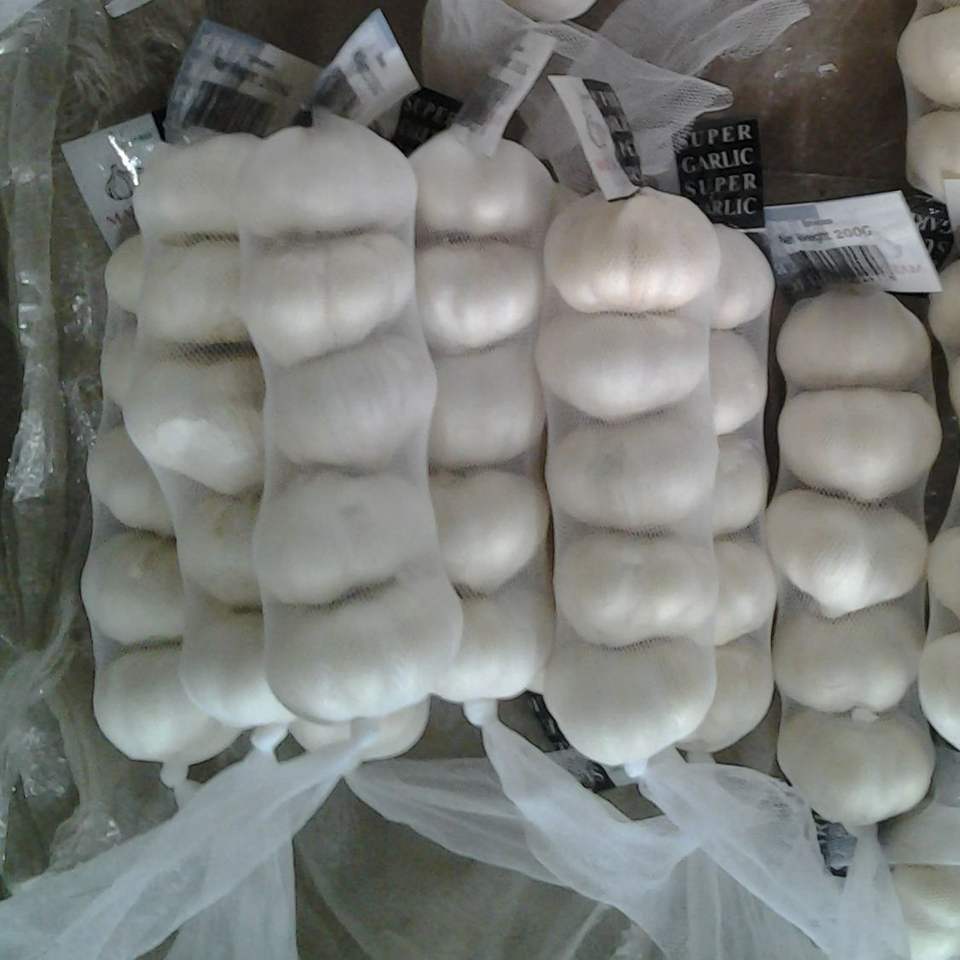 We have pure white garlics for sale