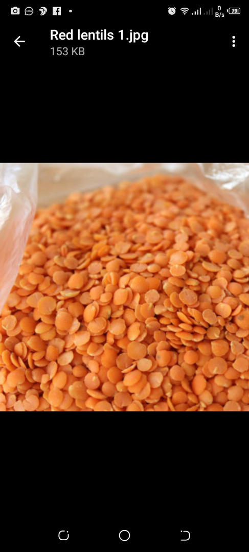 I m interested in red lentils split one