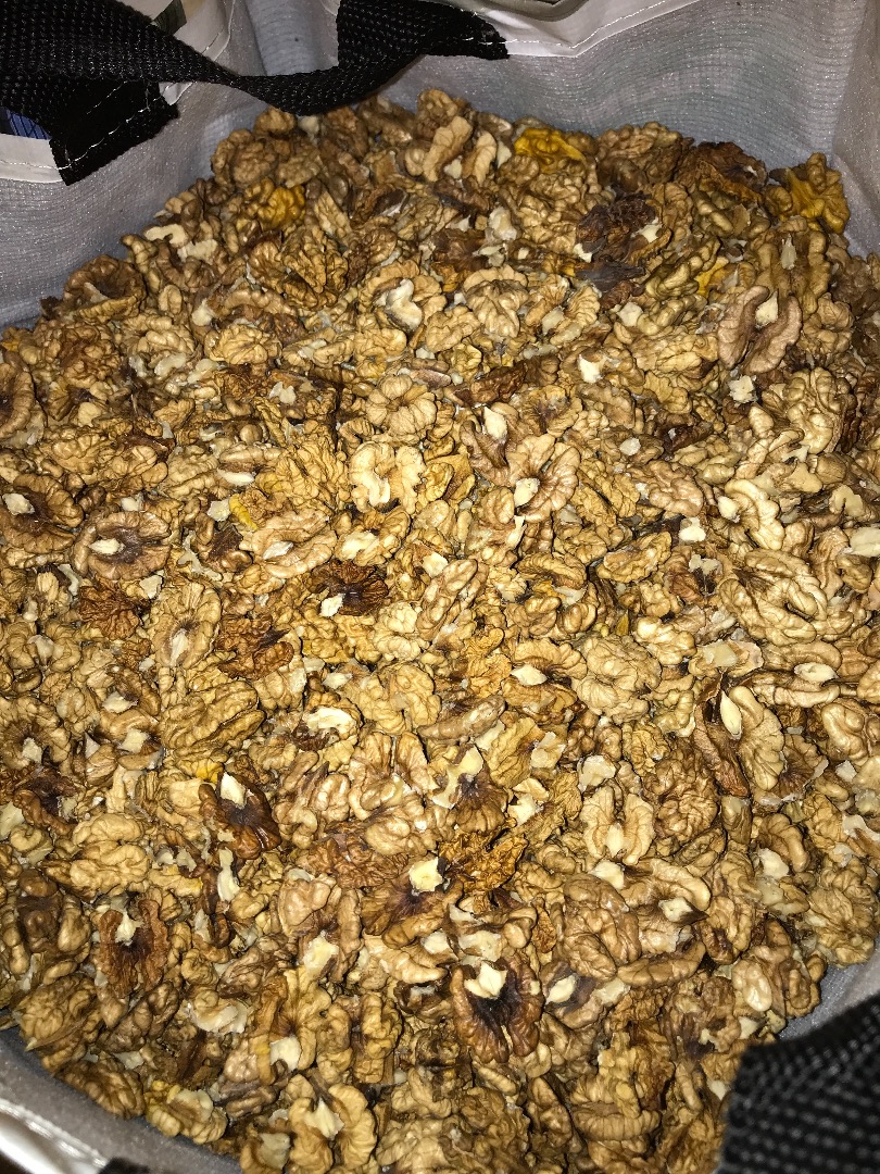 Shelled walnuts for sale