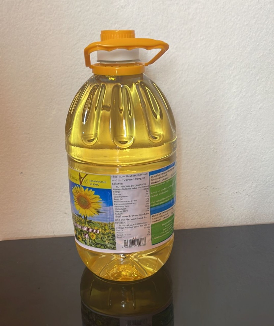 Search 5 tons of sunflower oil B&B for Austria