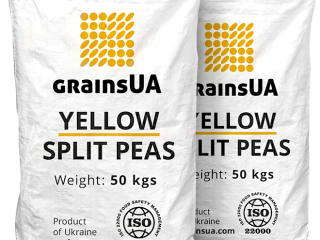 I will sell yellow peas (halves). Food quality, suitable