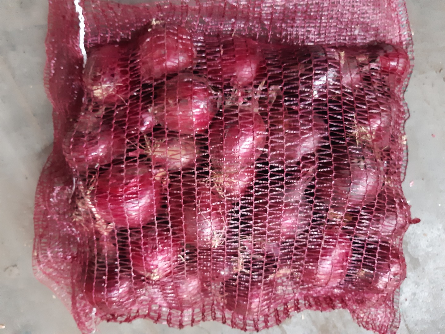 I will sell red onions, size 5-7 or 5+, 5 or 10kg bag
