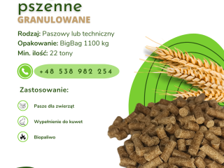 WHEAT BRAN GRANULATED. We offer continuous sale of granulated